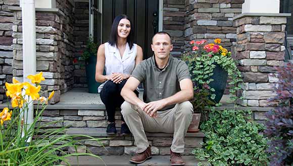 Matthew and Laura Schreiner, professional home inspectors in Raleigh and Durham, North Carolina.